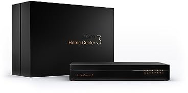 Fibaro Home Center 3 / Z-Wave 700 Smart Home Hub, Smart Home Management System mit Alexa und Google Assistant, FGHC3 EU Black