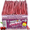 Sweetzone Cherry Pencils, Retro Sweets Tub, Candy Sticks, 100 pcs, Halal Sweet, Sweets Bulk, Gummy American Candies, UK British Candy Enthusiasts