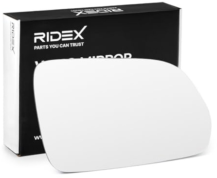 RIDEX 1914M0130 Spiegelglas Glas Aussenspiegel beheizt konvex rechts Kompatibel mit VW POLO 9N Polo Limousine 9A4, 9A2, 9N2, 9A6, SKODA Octavia II Combi 1Z5 OCTAVIA 1Z3