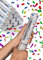 Partyjoker 10 Cañones de Confeti Multicolor - Fáciles y Seguros de Usar - Chorro de Confeti de 5 a 8 Metros - Para Interiores y Exteriores