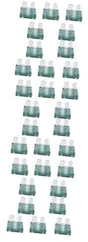 ibasenice 30stücke Auto Sicherungen Für Pkw Lkw Suv Boot Farbcodierte Mini Sicherungen Hartplastik Für Schutz Vor Kurzschluss Und Überlastung