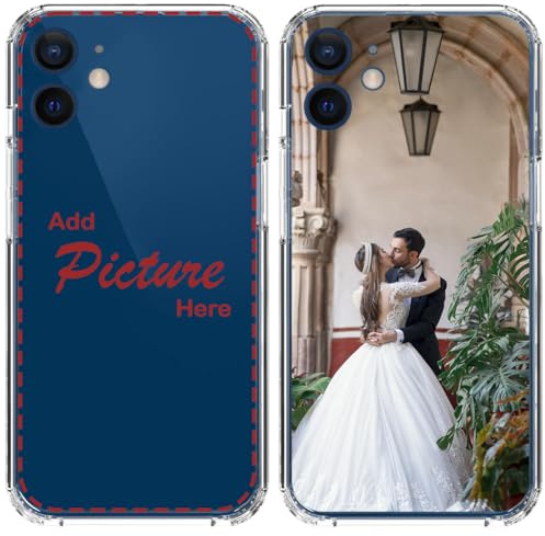 CoverHeld Handyhülle für das iPhone 12 Mini Hülle selbst gestalten Silikonhülle Dein Bild Motiv Design Personalisierte Schutzhülle Silikon Case eigenes Foto individuell Bedrucken erstellen