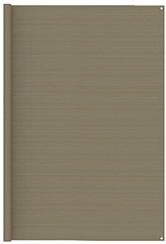 Juroupi Zeltteppich Teppich Camping Zeltteppich Camping Vorzeltteppich 250x400 cm Taupe