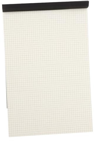 Housoutil Papier nehmen Millimeterpapier Papier zum Mathe-Zeichnen Mathe-Versorgung Grafikpapiere Zeichenpapier für Mathematik Mathe-Rasterpapier Mathe-Zeichnungspapiere Graphpapier Schwarz