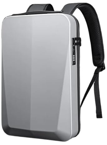 Mochila Ordenador Portatil Mochila de negocios for ordenador portátil de 15,6 pulgadas, bolso elegante impermeable for ordenador antirrobo con USB, bolso de gran capacidad para viaje/negocios(3)