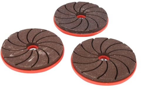 Focket Winkelschleifer Schleifscheibe, Doppelfix Eingebettetes Design für Verstärkte Sicherheit, Schnelles Rundkamm mit Emery und Nylon -Kunststoff, für Metallstein -Granit -Beton