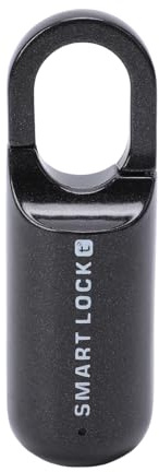 TIKATARER Lucchetto per Impronte Digitali, Lucchetto Intelligente WiFi TY APP Smart Lock con capacità di 10 Impronte Digitali Allarme a Bassa Potenza, Biometrico Senza Chiave Ricaricabile USB per