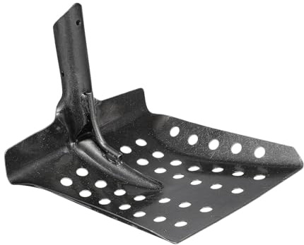 SEWACC Pala de Metal Multiusos para Tamizar Desagües y Recoger Lodos en Limpieza de Pozos Aguas Residuales