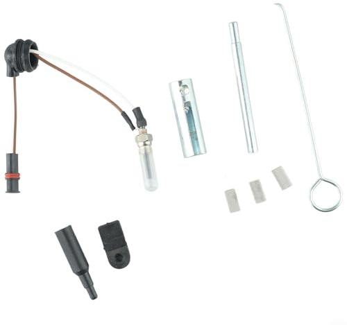 ZWEquipint för Eberspacher för Airtronic D2 D4 D4S värmare glödstift reparationssats, 8-delat set med 2-stiftskontakt, 12 V 85-95 W silikonnitrid glansersättning