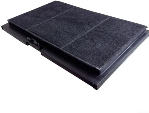 Activated Carbon Filter DSZ4551 For For Siemens For Neff Kitchen Range Hood, Efficient Grease Smoke Odour Removal, Easy Installation, Black 300 X 190 X 22 Mm