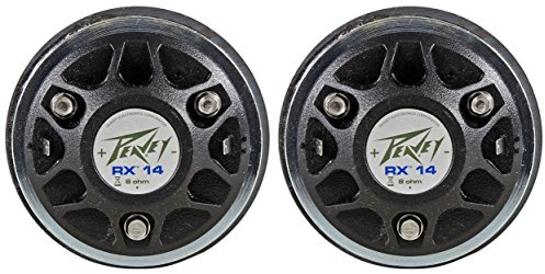2 Peavey RX14 Professional 3,6 cm professionelle Hochfrequenz-Hupentreiber