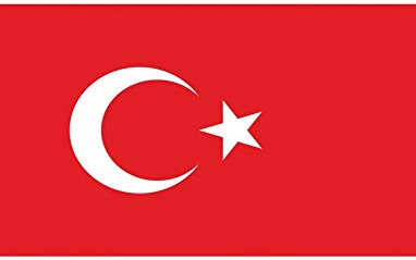 TrendClub100® Fahne Flagge „Türkei Turkey TR“ - 150x90 cm / 90x150cm