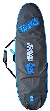Circle One Surfboard Reisetasche - Einzelboard gepolsterte Tragetasche - Australian Board Co, Blau, 1,5 m 15,2 cm