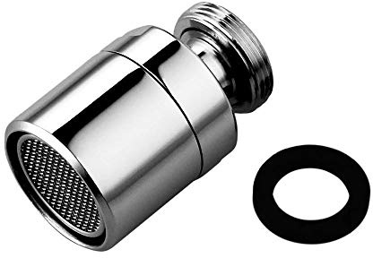 AIGUO 1 PC, Wasserhahn Belüfter, 18mm Außengewinde, Sprinkler Bubbler, Messingkörper Belüfter, Küche Zubehör Badezimmer Bidet Zubehör (Size : 18-22F-8L)