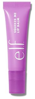 e.l.f. Squeeze Me Lip Balm, Moisturising Lip Balm For A Sheer Tint Of Colour, Infused With Hyaluronic Acid, Vegan & Cruelty-free, Grape