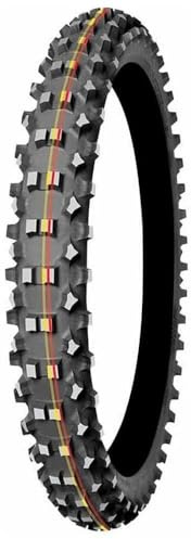 MITAS Sommerreifen 90/90-21 TT 54M TERRA FORCE-MX SM (RED-YELLOW) (SOFT/MEDIUM) (3.00-21), NHS (SLO) DOT2022
