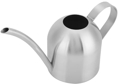 Arrosoir Acier Inoxydable 1 Liter Edelstahl Gießkanne 1000 Ml Edelstahl Indoor Outdooring Can Garden Planter Spouting Pot (1000 ml)