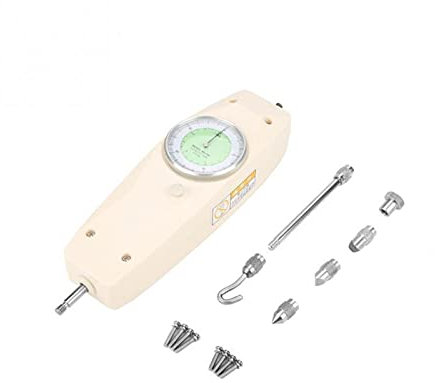 Krafttest-Push-Pull-Messgerät Digitale Kraftmessgerät 100N Analog Dynamometer Kraft Messinstrument Tester Push Pull Kraftanzeige Meter für Druck- und Zugprüfungen