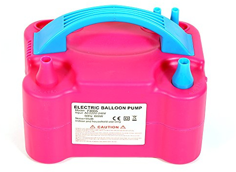 MENGDA 600 W Kompressor Elektrische Luftballonpumpe Pumpe tragbar Rosa Frankreich Lager