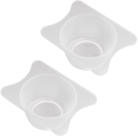 2pcs aerógrafos especial pintura limpieza taza transparente filtro filtro impurezas pintura modelo páginas para colorear