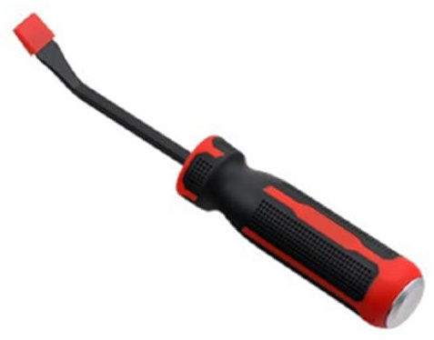 Jrudjsnhhty Multi-Function Long Pry Bar Tire Heavy Duty Crowbar Strike Cap Nail Puller Car Repair CV-R Removal Hand Tools Easy to Use 8 Inch