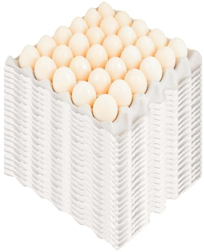 SYUTBOU 20 pezzi da 30 x 30 cm, colore bianco, cartone da 30 pezzi, per uova di gallina