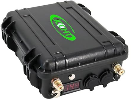 JCCHT Batería de Litio Recargable de 12 V, 24 V, 60 Ah, 80 Ah, 100 Ah, 120 Ah, 150 Ah y 200 Ah para hélices de Barcos de Pesca y Accesorios de propulsión Marina.,12v80ah