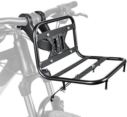 Portaequipajes Delantero para Bicicleta Soporte De Carga Resistente Y | Portaequipajes Para Ciclismo Para Niños Y Niñas, Adultos, Mujeres Y Hombres En Ciclismo De Montaña Y
