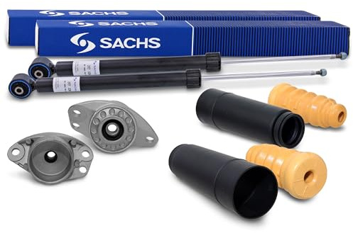 Set bestehend aus 2x Stoßdämpfer +Domlager +Staubschutzsatz hinten 40669406 | Kompatibel mit: SEAT IBIZA IV, IBIZA IV SC, IBIZA IV ST, VW POLO, POLO V