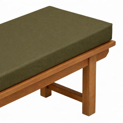 EXZFW Bankkissen Outdoor Indoor, wasserdichte Bankauflage für Gartenbank, Sitzbank, Hollywoodschaukel und Eckbank, Sitzpolster für Balkon und Terrasse,No44,140x45x5cm