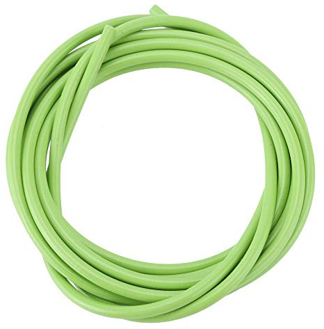 Cable de Freno de Bicicleta de 5mm, 3 Metros de Longitud, Repuesto Universal para MTB y Bicicleta de Carretera, Funda de PVC para Frenos (Verde)