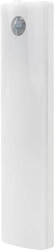 ANSMANN - Regleta LED con sensor de movimiento (1 unidad) - Lámpara de pared pequeña con cinta magnética y cinta adhesiva - Elegante fijación LED para cocina, baño, escalera, etc.