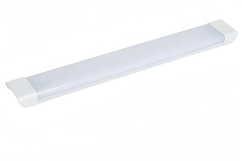 LEDUNI Lampara Luminaria LED Pantalla led para Supermercado, 110W Taller, Hogar y Hospital Luz Blanco Fria 6000K (150 CM, 1 UNIDAD)