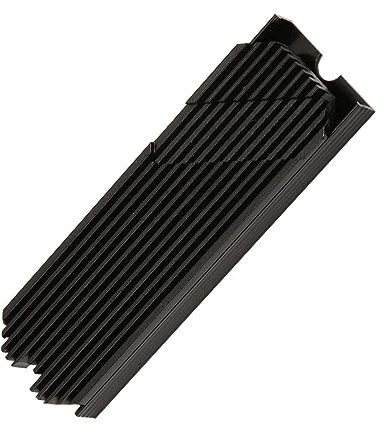 Bewinner Dissipatore di Calore SSD M.2 2280, Dissipatore di Calore SSD Dissipatore di Calore PS5 M.2, Dissipatore di Calore SSD M.2 PCIE NVMe per 980 970 Evo Plus SN850 SN750 SN570 (Nero)
