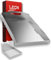 LEÓN Goods - Plancha de acero inoxidable de 4 mm, con protección contra fugas de acero inoxidable, 40 x 30 cm