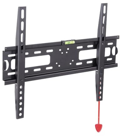 Kippen 10008 - Support Mural pour TV LED, LCD, OLED, Plat et incurvé de 26 à 65. Capacité de Charge 40 kg.