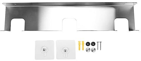 Swiixxer Pizza Shovel Wall Rack Brushed Stainless Steel Pizza Peel Rack Wall Mounted Hanger Heavy Duty Pizza Shovel Holder