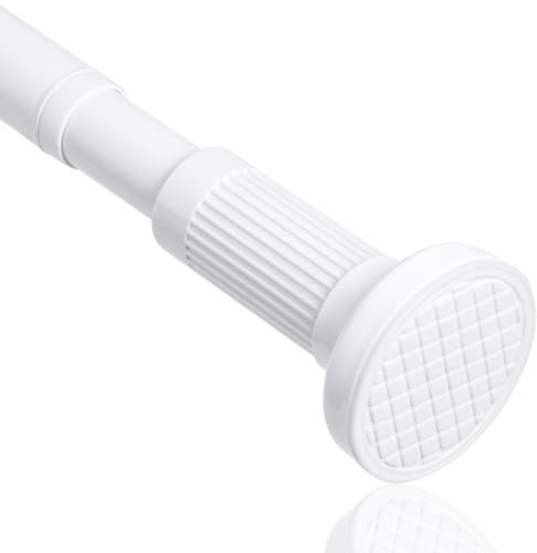 Flintronic Gardinenstange ohne Bohren, Vorhangstange, Teleskopstange, Vorhangstange Klemmstange, Duschvorhangstange, Duschstange, Spannstange für Badezimmer, Fenster, Kleiderschrank, 70-120cm Ø25mm