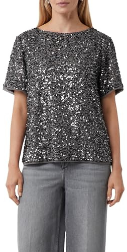 Comma Damen 2173125 Bluse (1er Pack)