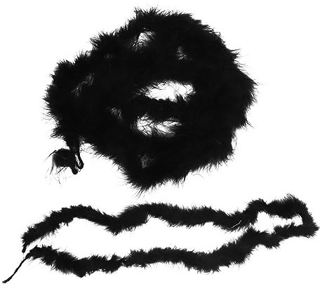 DECORNIJIA 2stücke Federboa Zum Nähen Für Partys Kleidungsaccessoires DIY-federboa Für Cosplay Federboa Für Frauen Für Kostüme Federbesatz Zum Basteln Federfransen Federn Basteln