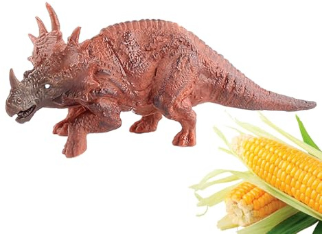 Gwtdtoad Dinosaur Corn Cob Holder, Cute Corn Cob Holder with Stainless Steel Tines, Reusable Kitchen Accessories for Barbecues, Picnics and Barbecue