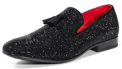 Bruno Marc finskor för män, slip-on läder, formella skor för män, bröllop, bal, fest, smarta skor