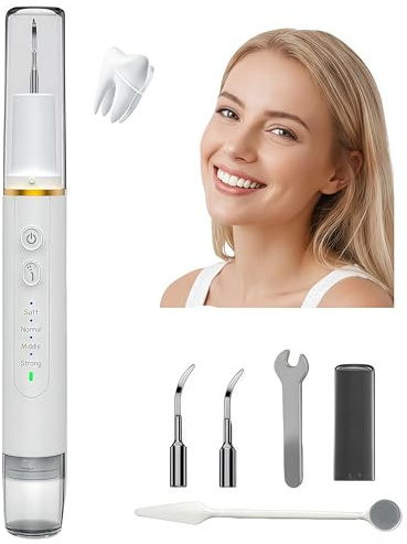 WATERSONIC Kabelloser Mundreiniger für die optimale Zahn-Effektive Zahnreinigung mit 4 einstellbaren Modi für frischen Atem im Alltag