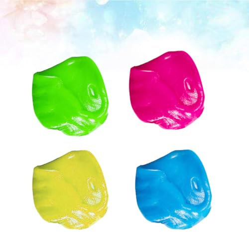 STOBAZA 4packungen Tastatur Reinigungsgel pro Packung Staubentferner Elastisches Reinigungsmittel für Computer Auto und Lüftung Rückstandsfrei Praktische Reinigungsknete Zufällige Farbe