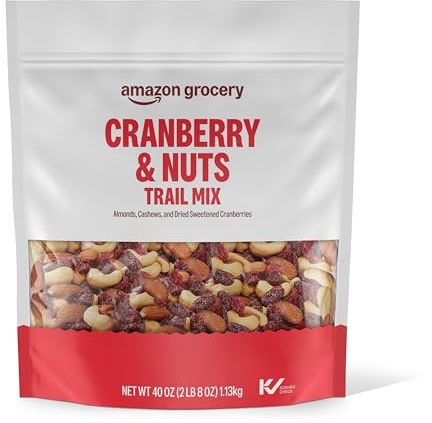 Amazon Grocery, Cranberry & Nuts Trail Mix, 40 Oz