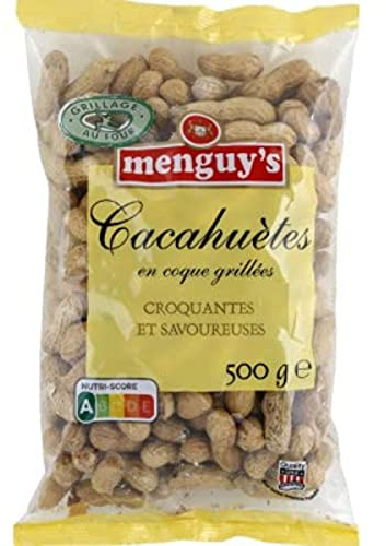 Menguy's Cacahuètes en coques grillées - Le paquet de 500g