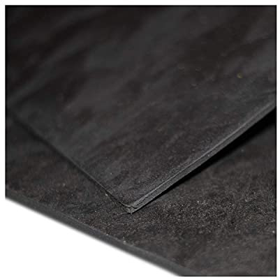 Keyhelm - Pannello Insonorizzante Nero in Gomma Piombo ad Alta Densità | Pannello per Isolamento Acustico e Adatto alla Coibentazione | Made in Italy (spessore 5 mm, Singolo Pannello)