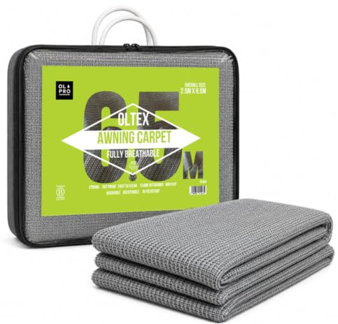 OLPRO Outdoor Leisure Products OLTex Atmungsaktive Markise Bodenplane 2,5 m x 6,5 m, Blau