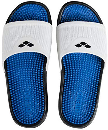 ARENA Marco Chanclas para Piscina y Playa Unisex, Sandalias con Amortiguación y Plantilla Suave Masajeadora, Excelente Agarre en Superficies Mojadas