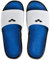 Arena Massage Badesandale Marco, Sandalias Deportivas Unisex Adulto, White/Cyan/Black, 43 EU